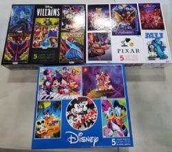 CEACO CASSE-TÊTE 300 À 750 PIÈCES - DISNEY VILAINS 5 EN 1 ASST